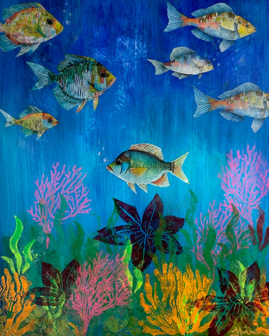 Under the Reef Mixed Media